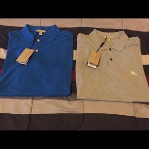Burberry polo shirts